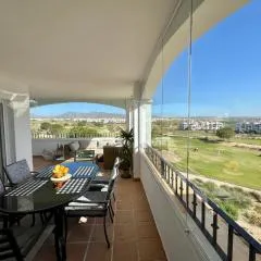Beautiful apartment with golf and mountains view