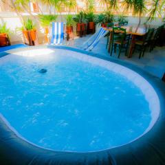 Old Style by the sea, roof terrace with pool and kitchen, Ladispoli