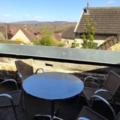 Grand appartement 3 étoiles avec terrasse dans maison vigneronne 18éme siècle