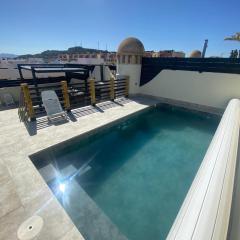 Ático Piscina Privada Climatizada 250m playa