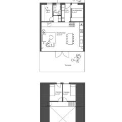 Modernized A-Frame House Near Saksild Beach