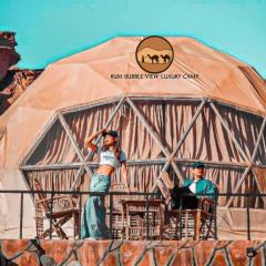 RUM BUBBLES VIEW lUXURY CAMP