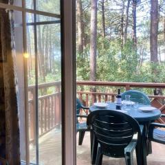 Résidence Lacanau Les Pins - 01416_ Appartement T2 avec balcon dans résidence avec piscine collective chauffée MAE-0841