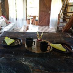 Cabaña lago Río Celeste