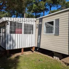 Mobil home climatisé récent 2 salles d'eau, 2 WC à SIBLU Bonne Anse plage