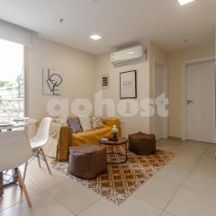 Villa Morra 1br Apt W Pool, Gym, Bbq And Parking