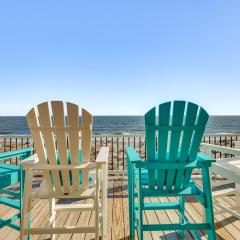 Walk to Beach Coastal Oak Island Gem with Elevator!