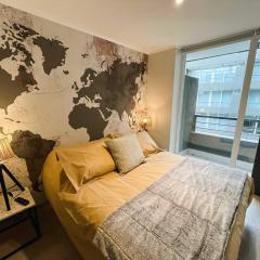 HOM I Wifi Parking Gym Centrico Arte Metro Almagro