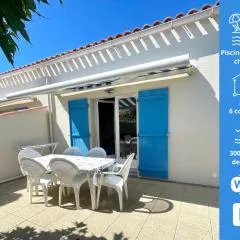 Maison à 300m de la plage avec piscine chauffée, tennis, terrasse ensoleillée et WiFi - FR-1-231-58