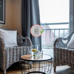 Küstenkojen mit 4 Ferienwohnungen für 1 bis 8 Pers mit diversen Schlafzimmern, Garten oder Balkon