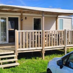 Mobil-home 28 m2, 2 chambres et terrasse