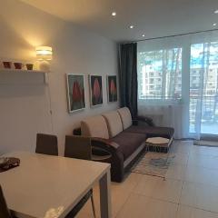 Przyjemny apartament Blue Mare w Łukęcinie