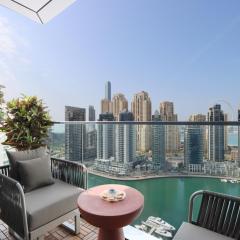1BR Gem with Stunning Marina Views, Close to Metro