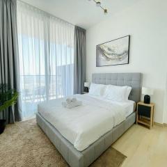 Jvc 1br Apartment Modern Comfort, Pool, Parking