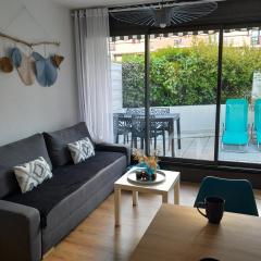 Bleu Océan - Sur le port Appartement avec piscine, terrasse, parking