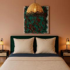 Geschmackvolle Design Wohnung - 15 min Airport & Parkplatz