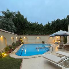 Luxury apartment with private swimming pool and private garden