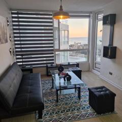 Depto de 1 dorm con vista al mar