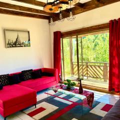 Cabaña nueva con vista al rio N3