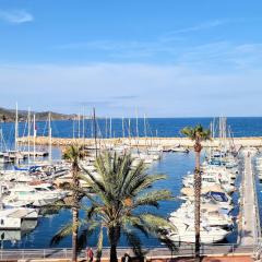 Appt 5 étoiles pour 4 pers, vue mer, salle cinéma, proche plongée - FR-1-309-167