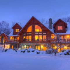 Most Luxury 7000 Sq ft Log Estate with Pool Hot Tub Sauna