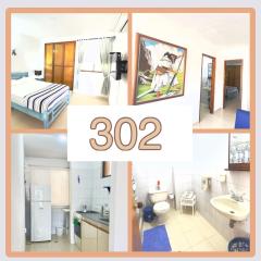 Acogedor Apartamento 302 con Balcón