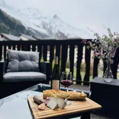 Appartement Vu Mont Blanc parking Terrasse