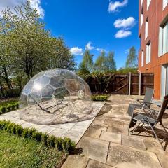 Private Garden Apartment with Geodome