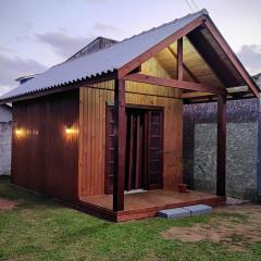 Chalé loft entre mar e montanha