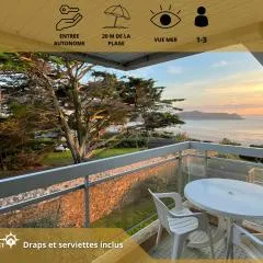 Granit & Vagues - Balcon vue mer, séjour à Trébeurden, front de mer