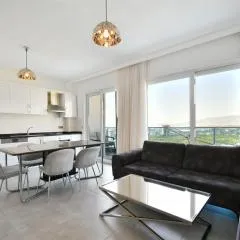 0047 Exodus Residence 2-Bedroom Duplex in Mahmutlar with Sea, Mountain and Alanya Castle Views