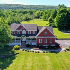 Estate with pool on 11 beautiful acres