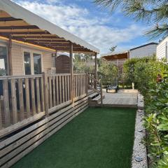 Lodge du Sangla Mobil Home premium Village Vacances 4 étoiles Lège Cap Ferret