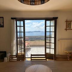 A Hilltop Haven in Lumio - Sea View and Cascading Terraces