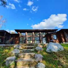 Nature modern lake retreat