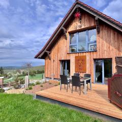 TOP moderne FeWo - Alpakahof zum Himmelreich, traumhafte Lage, Terrasse mit Weitblick, kostenfreier Parkplatz, Nähe Kurklinik, optional Sauna