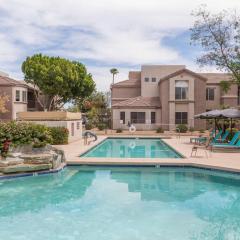 Modern 2BR Retreat with Pool Gym & Balcony