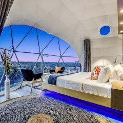 Luxury Dome with Hot Tub for Glamping near Austin