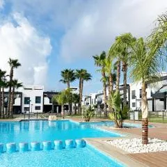 Oasis Beach nice ground floor bungalow overlooking the pool and garden