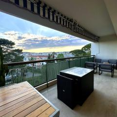 Elégant et spacieux 3 pièces, centre Cannes