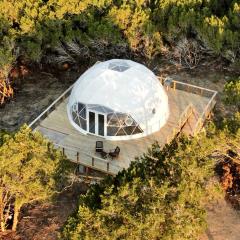 Sublime Glamping Dome in Texas for Memorable Vacations in Burnet