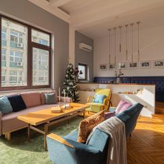 3BR Atrium Penthouse by Cismigiu - Bright & Spacious with Balcony