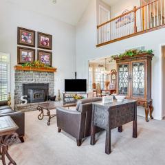 Spacious Warrensburg Getaway with Fireplace!