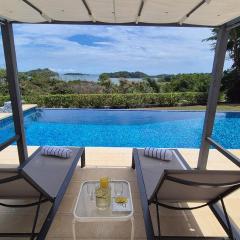 Large ocean view garden apartment with private pool