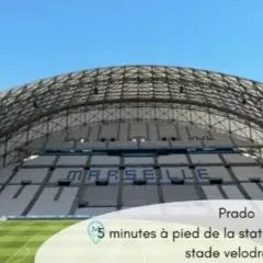 T4 Prado vélodrome plage 3 chambres