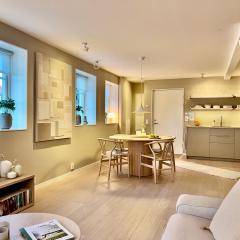 Lyxiga hem mitt i Gamla Viken, hög standard