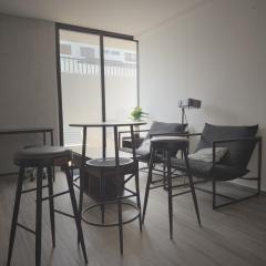 Departamento con alberca y terraza