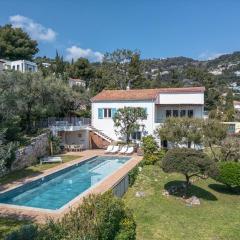 Villa Shangrila, charming house with sea view, swimming pool and garden nr Monaco and Italy
