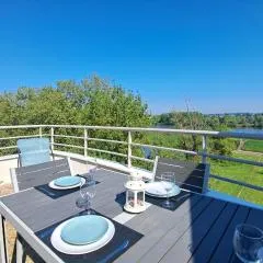 Appartement vue Cher sud Tours parking