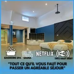 NG Prestige - Nain I Suite Spa Privatif Premium I Jacuzzi - Sauna - Netflix - Projecteur